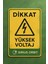 Yüksek Voltaj Uyarı Levhası Laminasyon 1