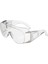Ayarlı Şeffaf Koruyucu Gözlük, Rahat ve Şık Kullanım Sağlar. 1