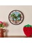 Renkli Çocuk Odası Duvar Saati, Kahverengi, 30 Cm, Şık ve Eğlenceli Tasarım 1