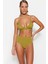 Shopeonly Yeşil Üçgen Yüksek Bel Toparlayıcı Bikini Takımı 3