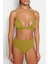 Shopeonly Yeşil Üçgen Yüksek Bel Toparlayıcı Bikini Takımı 4
