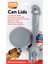 Gri Renkli 7 cm Konserve Mama Kapağı ve Kaşık, 3'lü Set, Şık ve Kullanışlı. 2