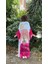 Fuşya Hayat Ağacı Desenli Kimono 1
