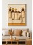 Hatırlayanlar - Gerçek Cama Baskı Gold Alüminyum Metal Çerçeveli Tekli Modern Tablo 1
