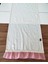 Naturel Organik Yumuşak Keten Fırfırlı Runner 47X120 cm 4