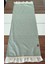 Naturel Organik Yumuşak Keten Fırfırlı Runner 47X120 cm 1