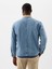 Erkek Mavi Relaxed Denim Chore Ceket 3