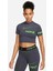 Pro Dri-Fit Cropped Graphic Training Short-Sleeve Kadın Tişört DX0078-015 1