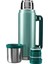 S-Link SL-TM13 Yeşil Kumlama Boya 750ML Iç 304 Plastik Kulp ve Portatif Paslanmaz Çelik Termos Kupa 1