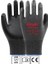 Beybi Pn7 Flex 10 Beden Nitril Kaplı Naylon Örme Eldiven 12LI Paket Gri-Siyah EN388 (3121X) 1