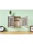Çift Kapaklı Lazer Kesim Mdf Anahtarlık Askılığı, Çok Renkli, Duvar Tipi Organizer 1