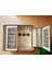Çift Kapaklı Lazer Kesim Mdf Anahtarlık Askılığı, Çok Renkli, Duvar Tipi Organizer 3