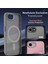 iPhone 16E Uyumlu Kamera Korumalı Magsafe Wireless Şarj Özellikli Mat Silikon Kılıf 4
