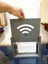 Antrasit Renkli Duvar Modem ve Wifi Saklama Kutusu, Düzenleyici Tasarım 1
