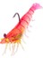 Silikon Karides Yem - 7g 75MM - Fishack Krillax - Uv Boyalı - Candy Shrimp 3
