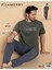 Erkek Bisiklet Yaka Kısa Kol Penye Pijama Takımı 6133 - 1 Adet 2