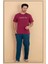 Erkek Bisiklet Yaka Kısa Kol Penye Pijama Takımı 6320 - 1 Adet 3