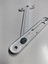 Beyaz Metal Banyo ve Pencere Makası, Dayanıklı ve Pratik Kullanım Sağlar. 5