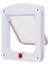 4 Yolu Kedi Köpek Kapısı, 22X20X3 Cm, Pvc ve Ahşap Malzeme ile Şık Tasarım 1
