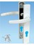 Beyaz Pvc Kapı Kolu, Balkon, Tuvalet, Banyo, Barel Yuvalı, 1 Adet 5
