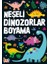 Neşeli Dinozorlar Boyama 1