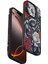 Onegif iPhone 14 Pro Flower Series Magsafe Kapak - Siyah 1