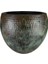 Fabian Mistik Yeşil Metal Saksı 30*26CM 2