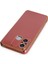 Newface Xiaomi Redmi 12C Kılıf Volet Silikon - Kırmızı 3