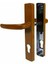 Kahve Rengi Pvc Yale Kapı Kolu, Balkon ve Iç Kapı Için Şık ve Dayanıklı Tasarım 1