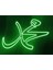 Yeşil Neon LED Işıklı Muhammed Lafzı, Şık ve Parlak Dekoratif Tasarım 1