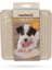 Gri Kare Silikon Yavru Köpek Yaş Mama Yeme Oyuncağı 20X20CM 6