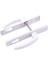 Beyaz Pvc Kapı Çekici Kolu Balkon Düğmesi 4767 DGL2460-9225 1