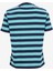 Bisiklet Yaka Desenli Yeşil Erkek T-Shirt M4YI84K9XF1S82U Gj Ss Cn Reg Strıp 2