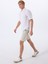 Bej Erkek Normal Bel Slim Fit Şort Chino_slim_shorts 1