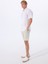 Bej Erkek Normal Bel Slim Fit Şort Chino_slim_shorts 2