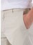 Bej Erkek Normal Bel Slim Fit Şort Chino_slim_shorts 5