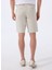 Bej Erkek Normal Bel Slim Fit Şort Chino_slim_shorts 6