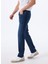 Lacivert Erkek Normal Bel Slim Fit Denim Pantolon Delaware 2