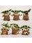 Iki Adet 6cm Çift Mıknatıslı Yeşil Bebek Yoda Figür Seti 1