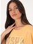 Bisiklet Yaka Açık Turuncu Kadın T-Shirt Gracey 2