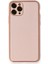 Newface iPhone 11 Pro Kılıf Coco Deri Silikon Kapak - Pembe 1