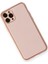 Newface iPhone 11 Pro Kılıf Coco Deri Silikon Kapak - Pembe 3