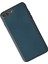 Newface iPhone 7 Plus Kılıf Coco Deri Silikon Kapak - Mavi 3