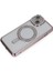 Newface iPhone 14 Kılıf Joke Simli Magneticsafe Kılıf - Pembe 3
