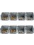 Gri Plastik Parça Kutusu 9'lu, 152X245X122 Mm, Dayanıklı ve Pratik Kullanım 3