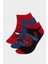Erkek Çocuk Marvel Spiderman 3'lü Pamuklu Patik Çorap F4614A8NS 1