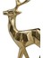 30CM Yüksekliğinde Zarif Dekoratif Geyik Figürü, Altın Renkli Tasarım 2