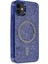 Newface iPhone 11 Kılıf Diamond Magsafe Kapak - Lacivert 2