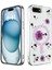 Newface iPhone 7 Plus Kılıf Daisy Simli Magsafe Kapak - Mor 1