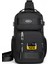 Siyah Cross Body Teknik Çanta, Hafif ve Şık Tasarım 3